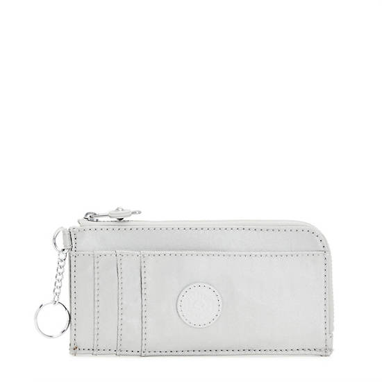 Kipling Dafni Metallic Wallet Lommebok Sølv | NO 1041VR